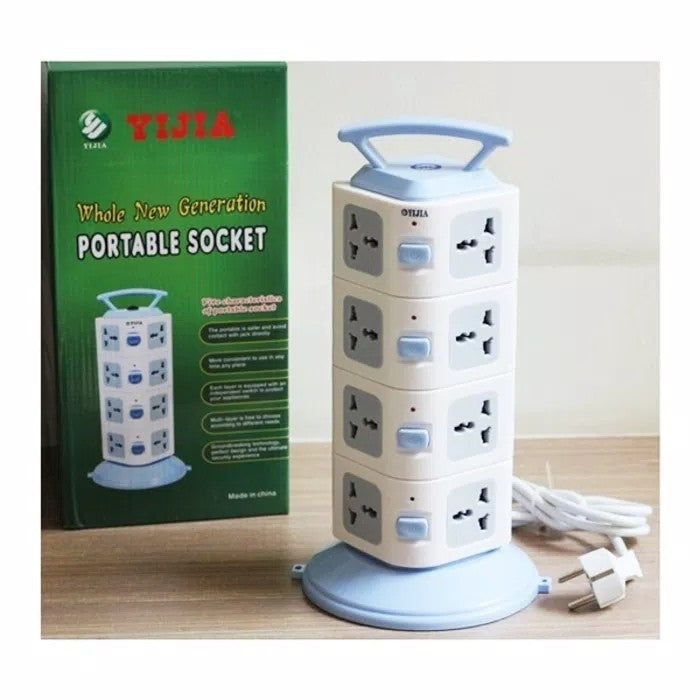 Yijia Portable Socket with USB Port 5 Layer