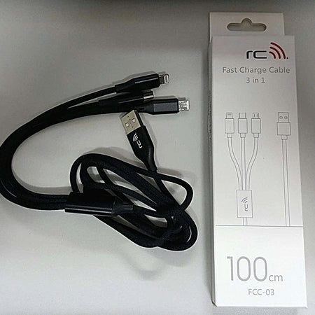 RC USB Cable 3 in 1