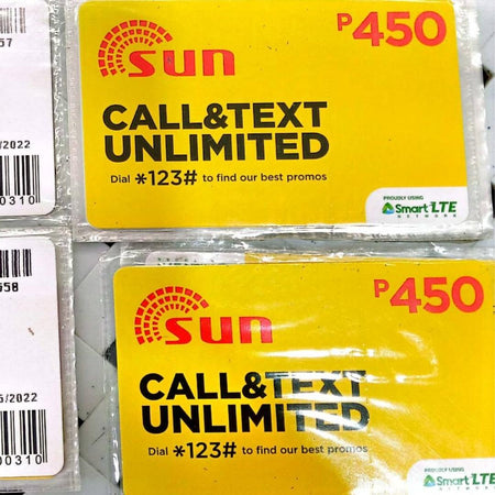 Sun Call & Text Unlimited Sim