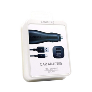 Samsung Car Adapter Fast Charge Dual Port